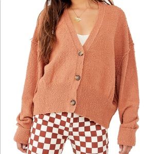 Free People Found My Friend Roomy Cardigan